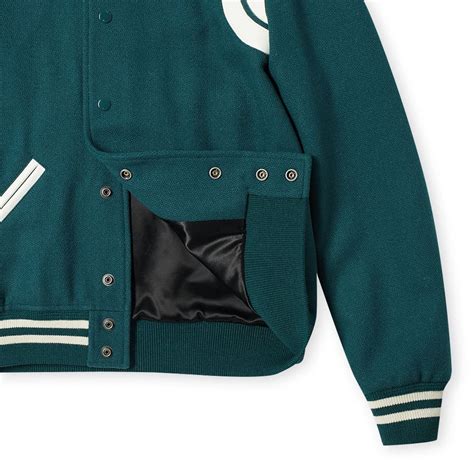 ysl teddy jacket womens|saint laurent jacket green teddy.